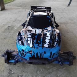Traxxas rustler 4x4 originally vxl brushless rc truggy buggy monster truck team associated kyosho arrma mugen hpi touring car racing