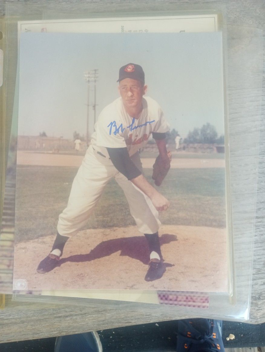 Bob Lemon Autographed 8/10