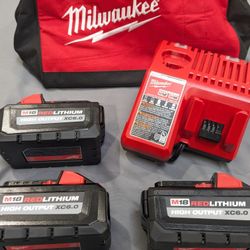M18 Milwaukee XC 6.0 HIGH OUTPUT 3 - Pack Starter Kit 