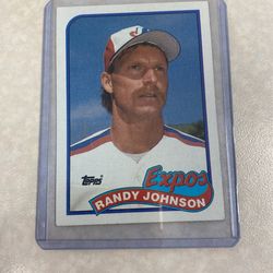 Randy Johnson Rookie Card Topps