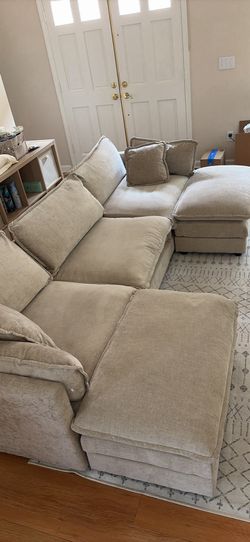 Modular couch in grey