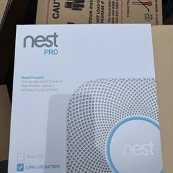 Nest Pro Smoke & CO Alarm 