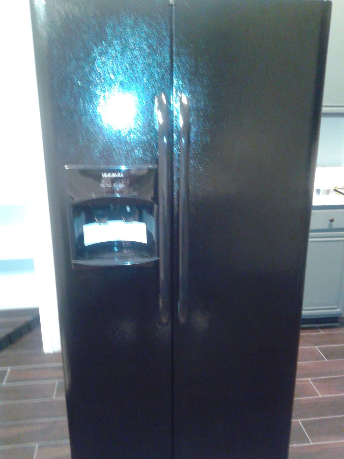 Black Frigidaire Refrigerator 