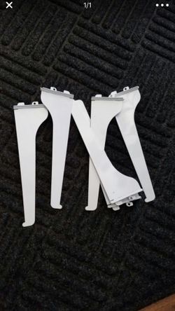 Wall shelf bracket and track to mount on