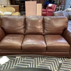 Leather Couch 