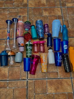 Mixed Lot of Cups, Tumblers, and Water Bottles 👉$15 All👈