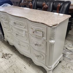 Brand New Damaged Marble Dresser