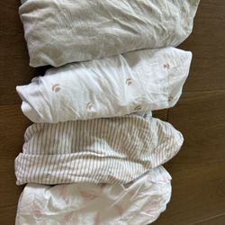 Set 4 Pack 100% Jersey Cotton for Baby Girl and Baby Boy 