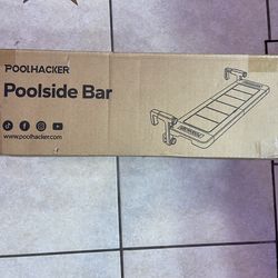 Oolhacker poolside bar clip on for above ground pool
