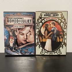 William Shakespeare’s Romeo + Juliet DVD Special + Music Edition Dicaprio 1997