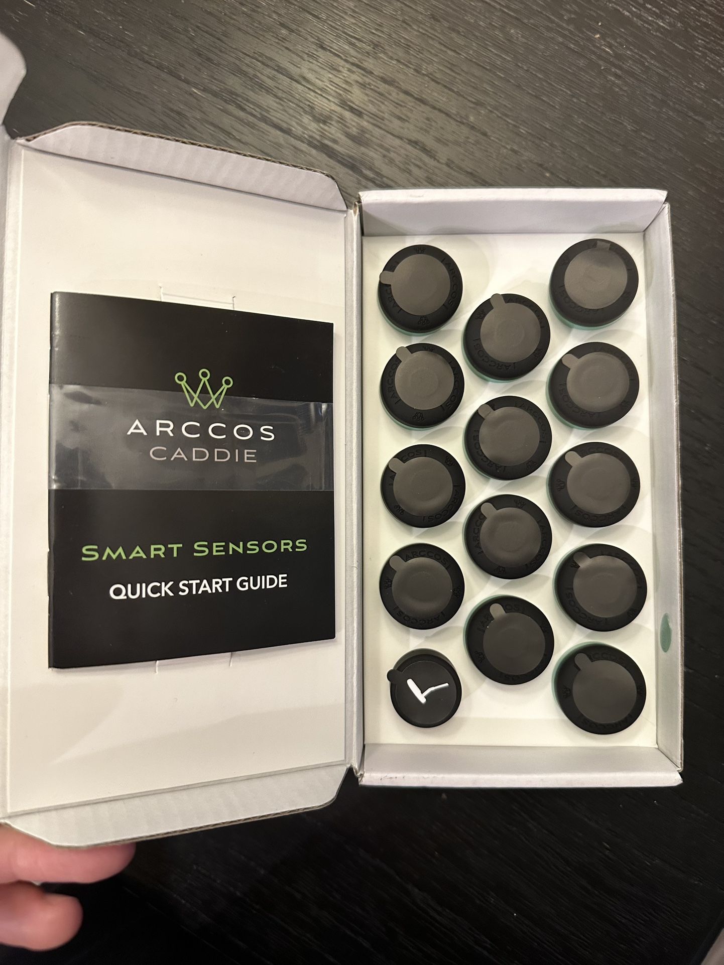Arccos Smart Golf Club Sensors. Brand New.