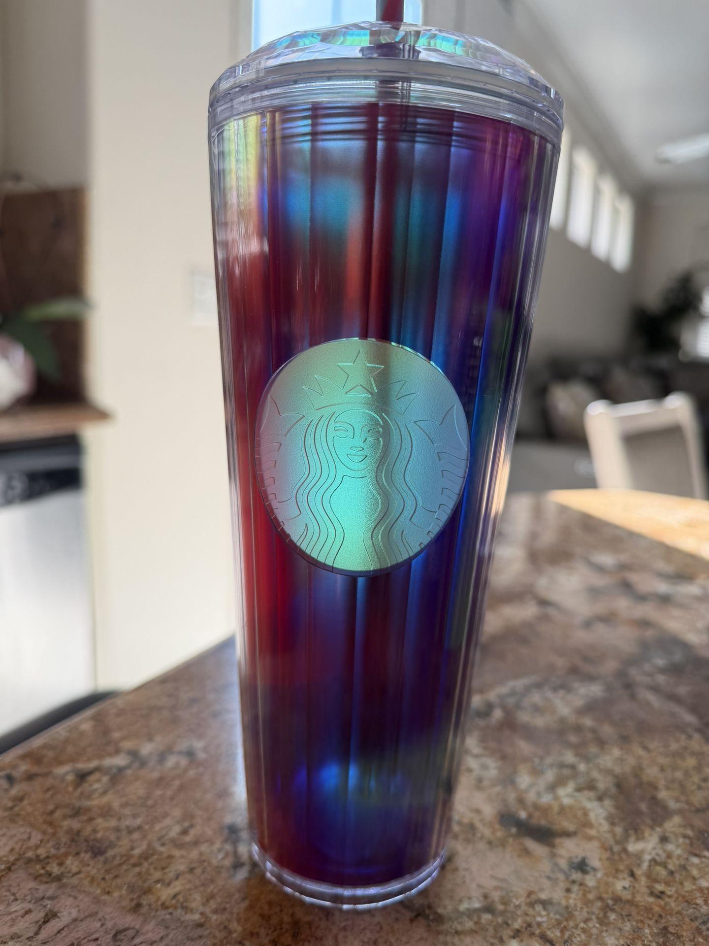 Venti Starbucks cup Rainbow