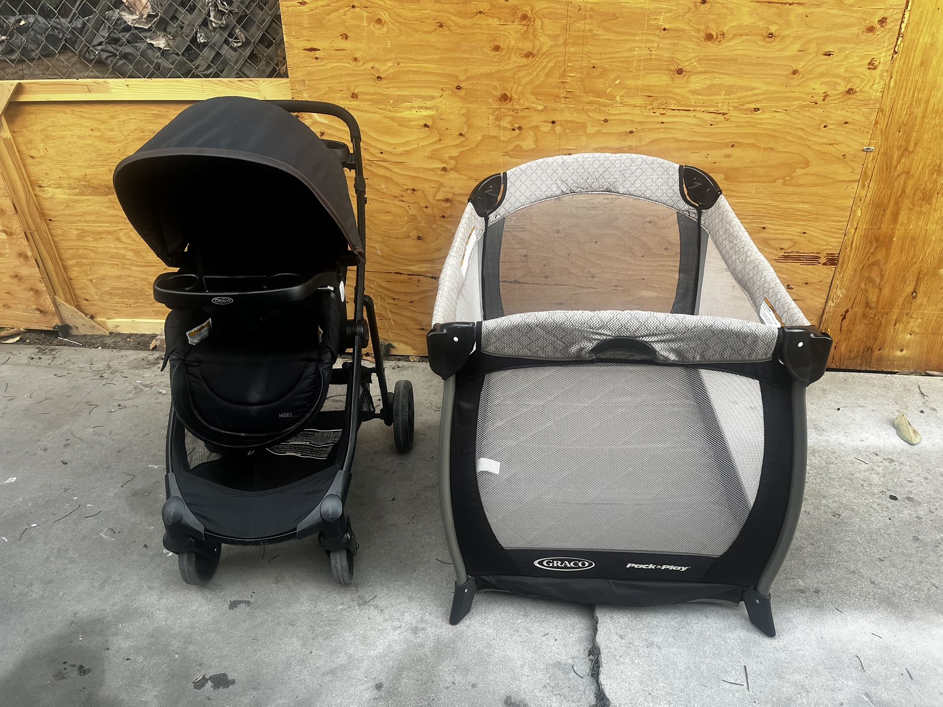 Stroller And Playpen Set