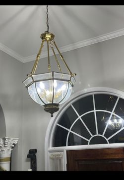 Large chandelier