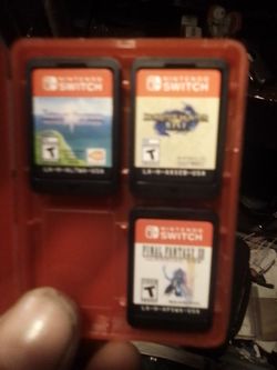3 Nintendo Switch Games