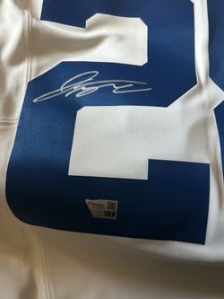 Jonathan Taylor signed Nike jersey fanatics certified