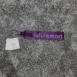 Lululemon Never Lost Keychain Purple