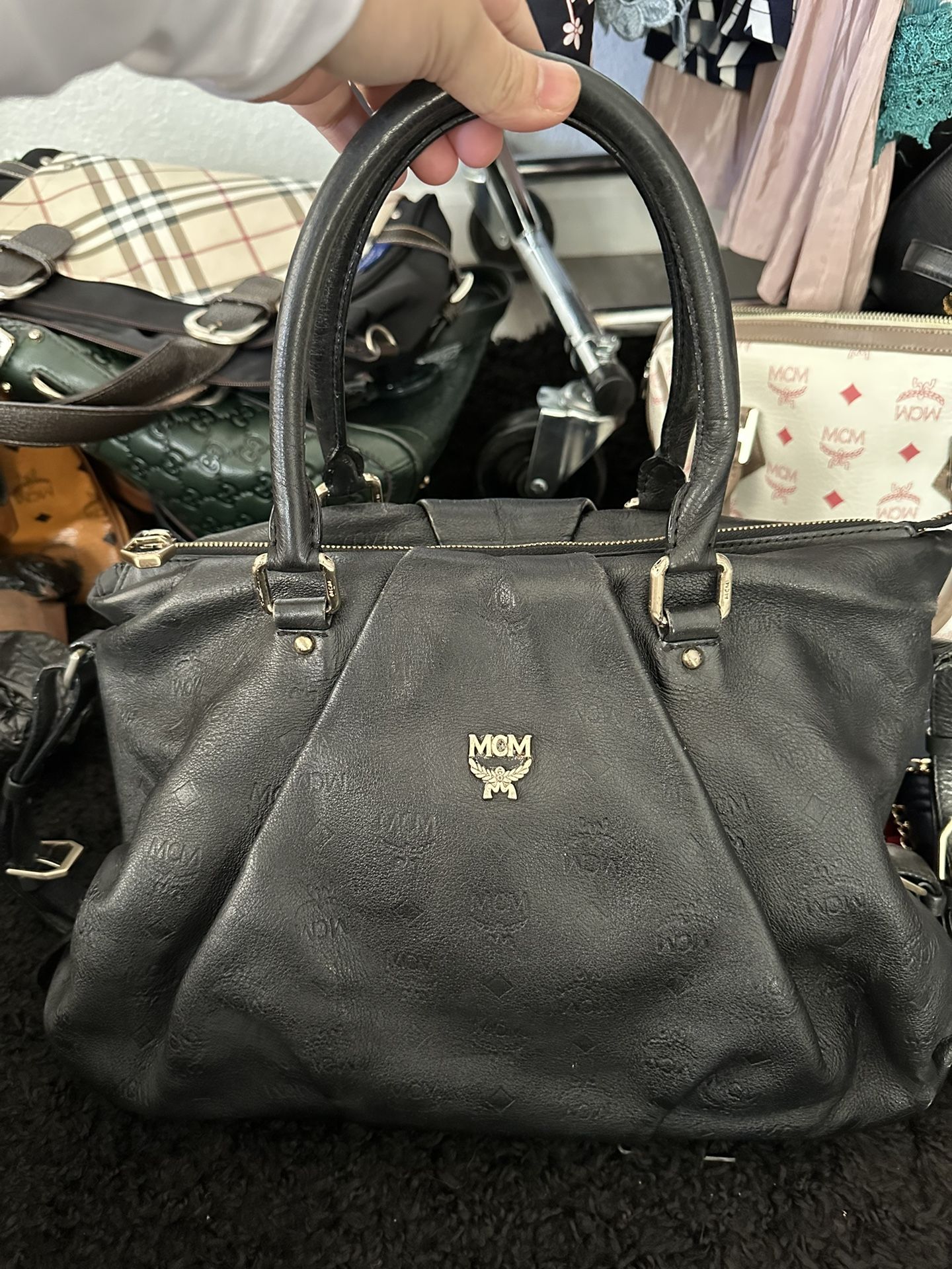 MCM Black Bag