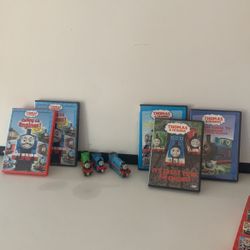 (5) Thomas and friends DVD movies and t(3) Thomas trains
