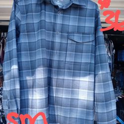 Small Adult Button Up Shirt New