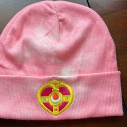 Sailor Moon Pink Beanie Hat