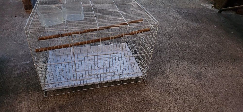 Small bird cage.