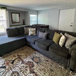 Charcoal Sectional Sofa