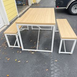 Dining Table With Bench