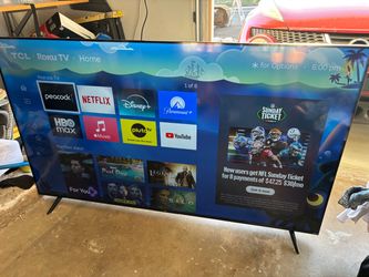 65” TCL Roku Smart TV