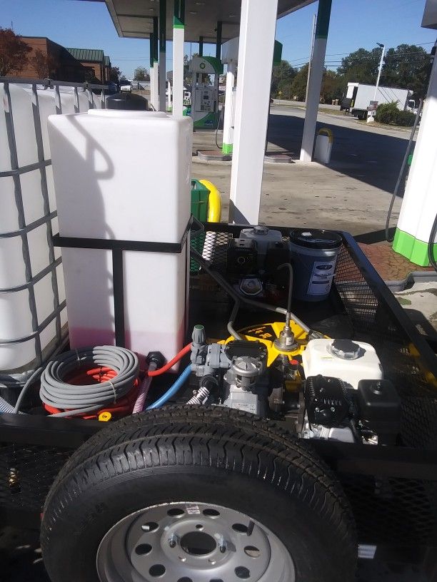 Soft Wash And Pressure Wash Rig