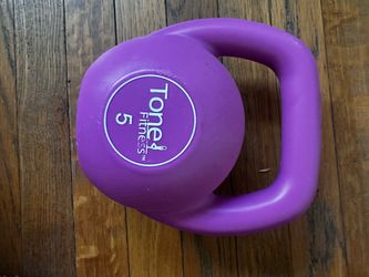 Tone Fitness 5 lb Kettlebell