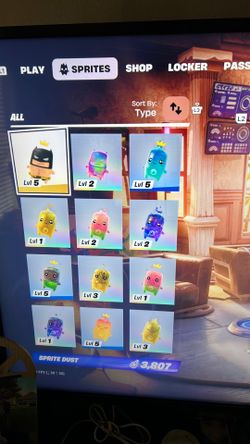 Fortnite sprites