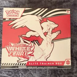 Pokemon Scarlet And Violet White Flare Box