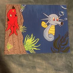 Water Pokémon Paintings