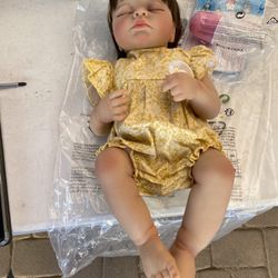 Reborn Baby Girl Doll 20 Inch 