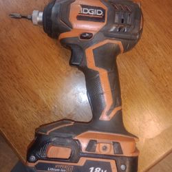 Rigid Impact Drill No Charger 