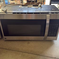 Kenmore above stove microwave