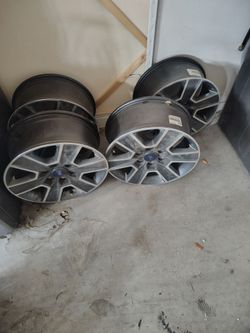 F-150 20' black sport rims