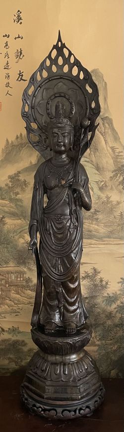 Bronze Statue Chinese Buddha