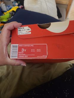 Nike Cortez Size 3y