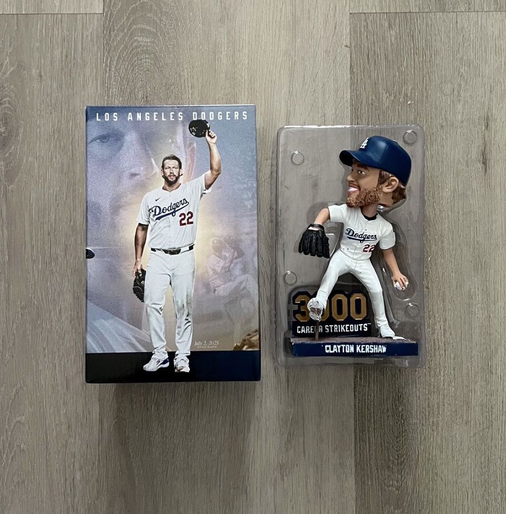 Clayton Kershaw Bobblehead 2025