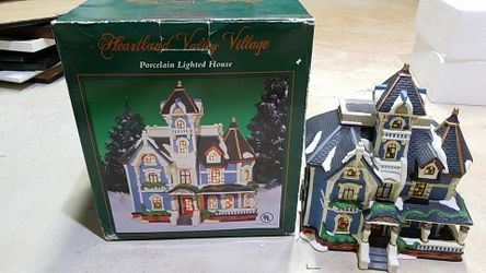 Porcelain lighted house - best offer takes it!