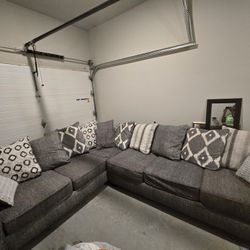 Modern Green Sectional Couch For Sale $700 OBO