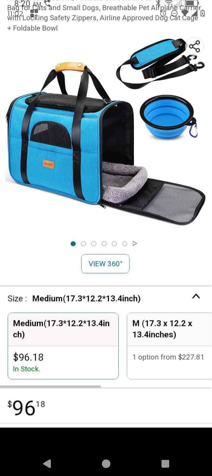 Brand New Pet Carrier!!!