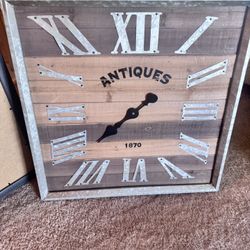 Rustic Clock