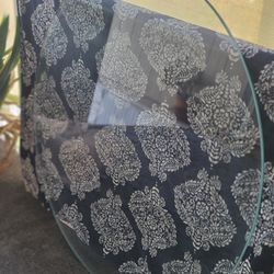 42# Glass Round Table Top 