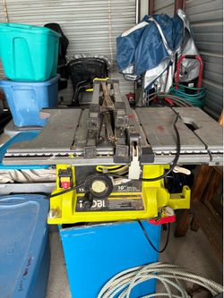 Ryobi 10” portable table saw