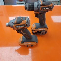Ridgid Sub Compact Drill Combo Set