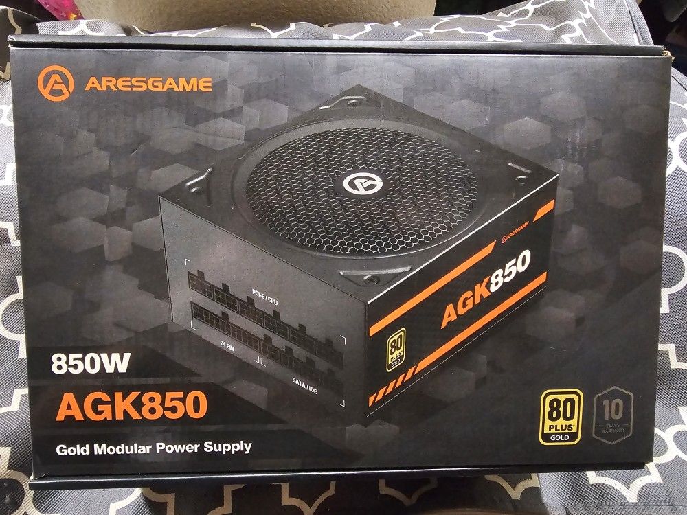 Gold Modular Power Supply. AGK850. 850W.