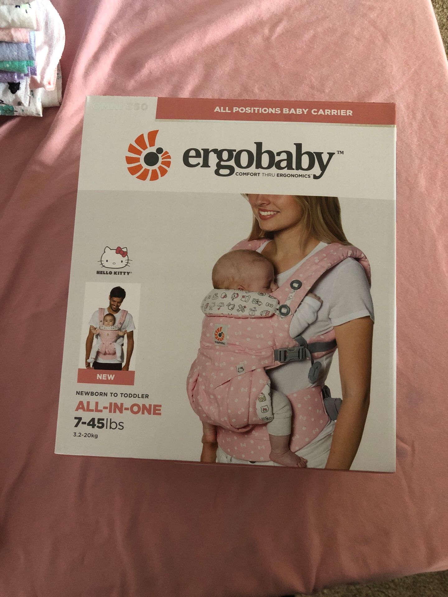 Hello Kitty Ergo baby carrier